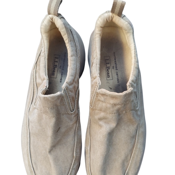 L.L Bean Slip-On Cavas Shoes - Picture 1 of 8